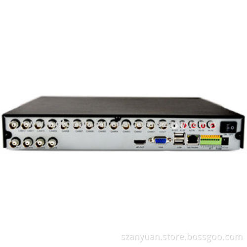 16CH Hybrid DVR, H.264/D1, RS485, Supports Mobile Surveillance, Cloud, 3G and Wi-Fi